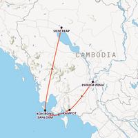 Cambodia Intro Map