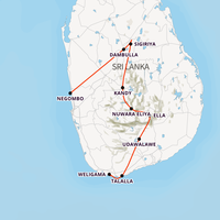 Sri Lanka Intro Map