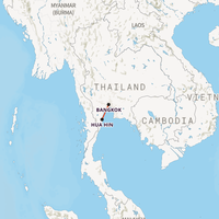 TEFL Course in Thailand Map