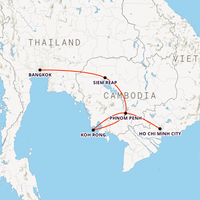 Cambodia & Beyond Map