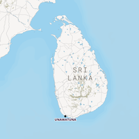 Sri Lanka Turtle Conservation Map