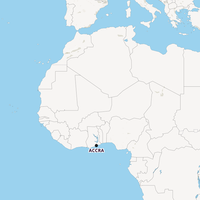 Ghana Teaching & Childcare Project Map