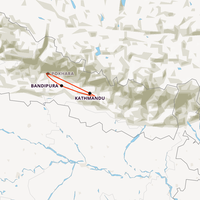 Nepal Express Map