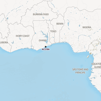 Medical Internships in Ghana Map