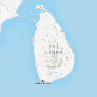 Sri Lanka Medical Placement Map
