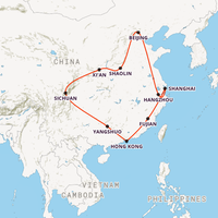 China Adventure Map