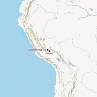 Trek the Inca Trail to Machu Picchu Map