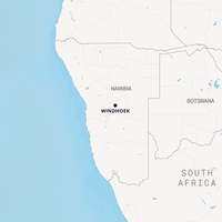 Wildlife Sanctuary Volunteer in Namibia Map