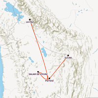 Bolivia Discovery Map