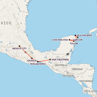 Mexico Adventure Map