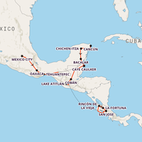 Epic Central America Map