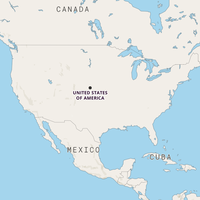 Work as an Au Pair in the USA Map