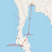 Islands of Thailand Adventure Map