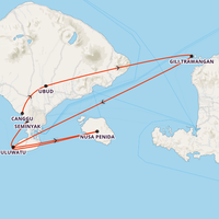 Bali Adventure Map