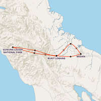 Sumatra Discovery Map