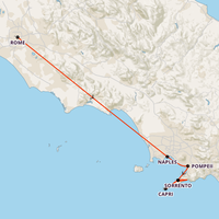 Italy Summer Explorer Map