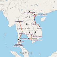 Southeast Asia Discovery Map