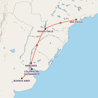 Argentina & Beyond Map
