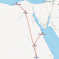 Egypt In Depth Map