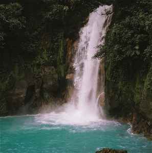 Waterfall in Costa Rica 