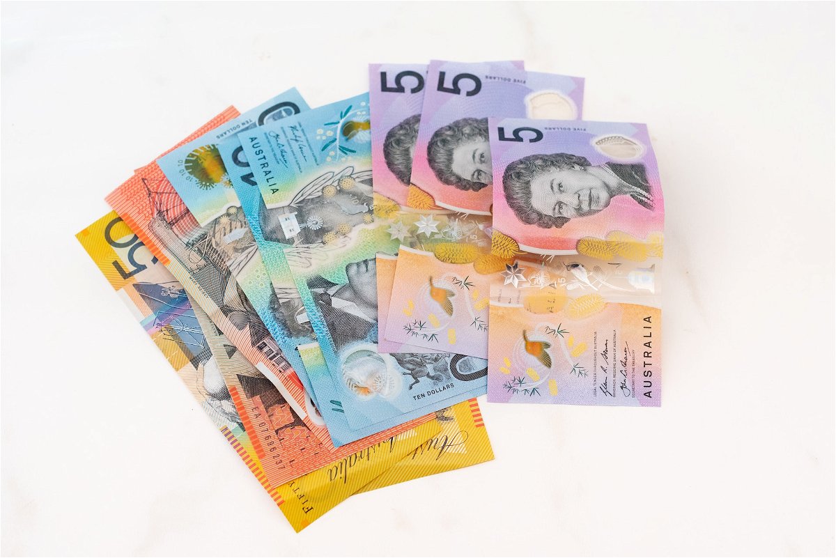 A stack of Australian bank notes