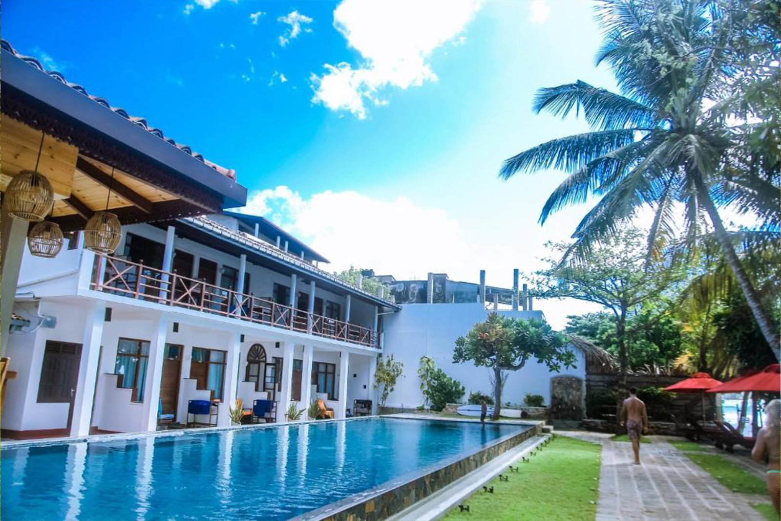 Mirissa Surf Sea Breeze Sri Lanka pool and hotel
