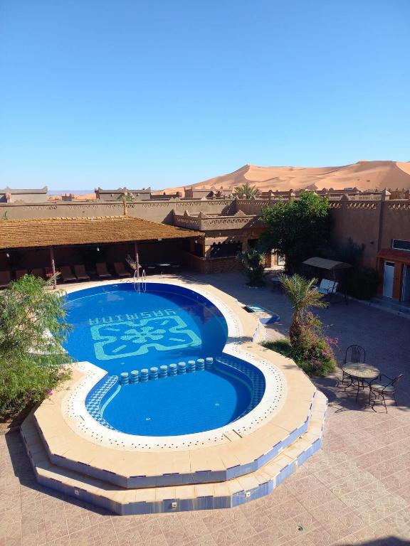morocco group tour accommodation pool 
