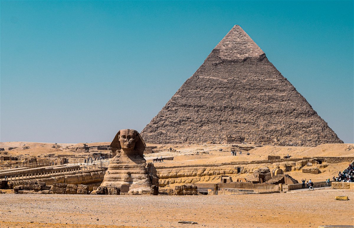 The Sphinx and the Pyramid's of Giza, Egypt