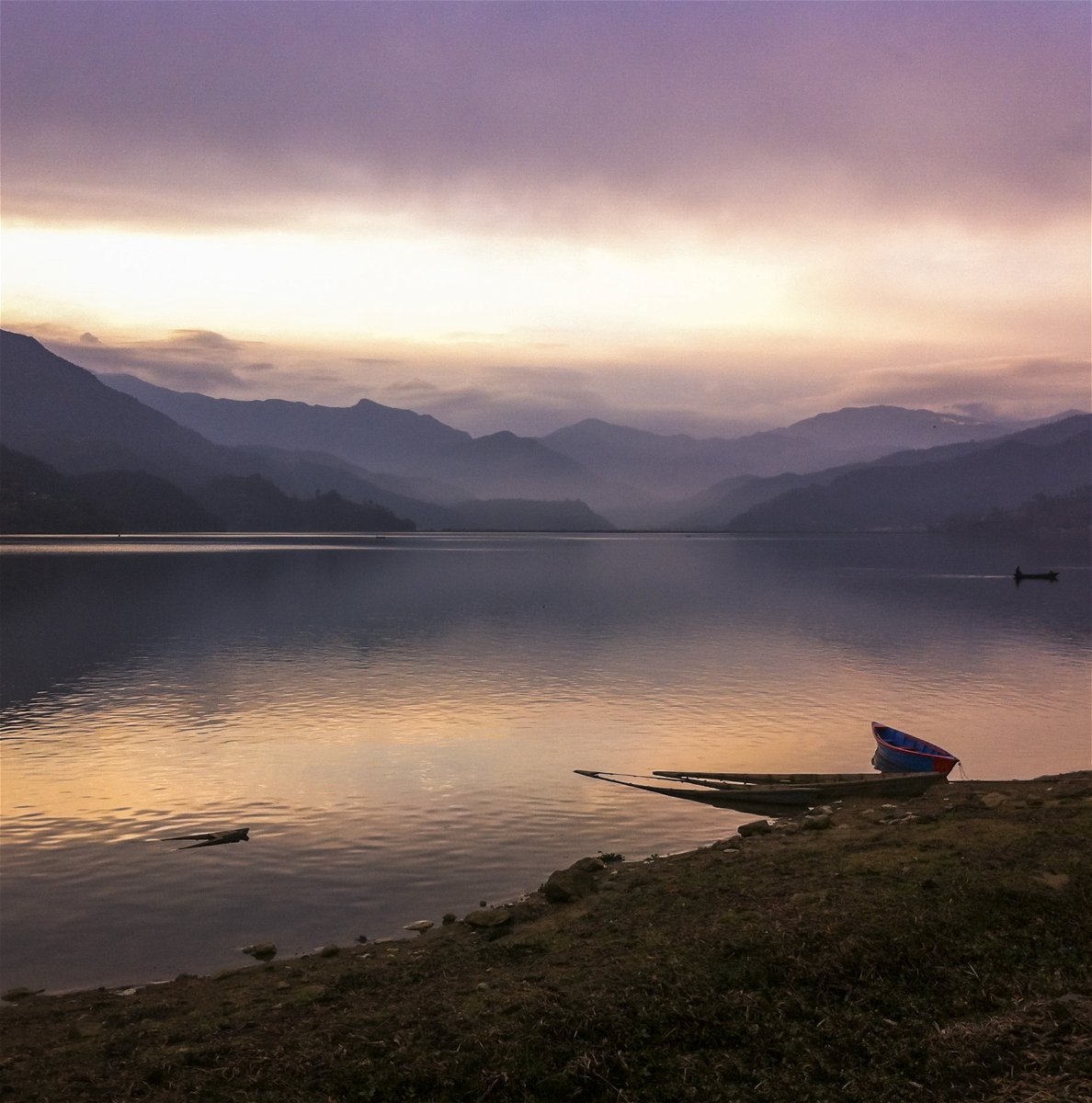 Fewa Lake in Pokhara