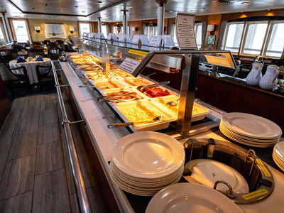 antarctica ship buffet