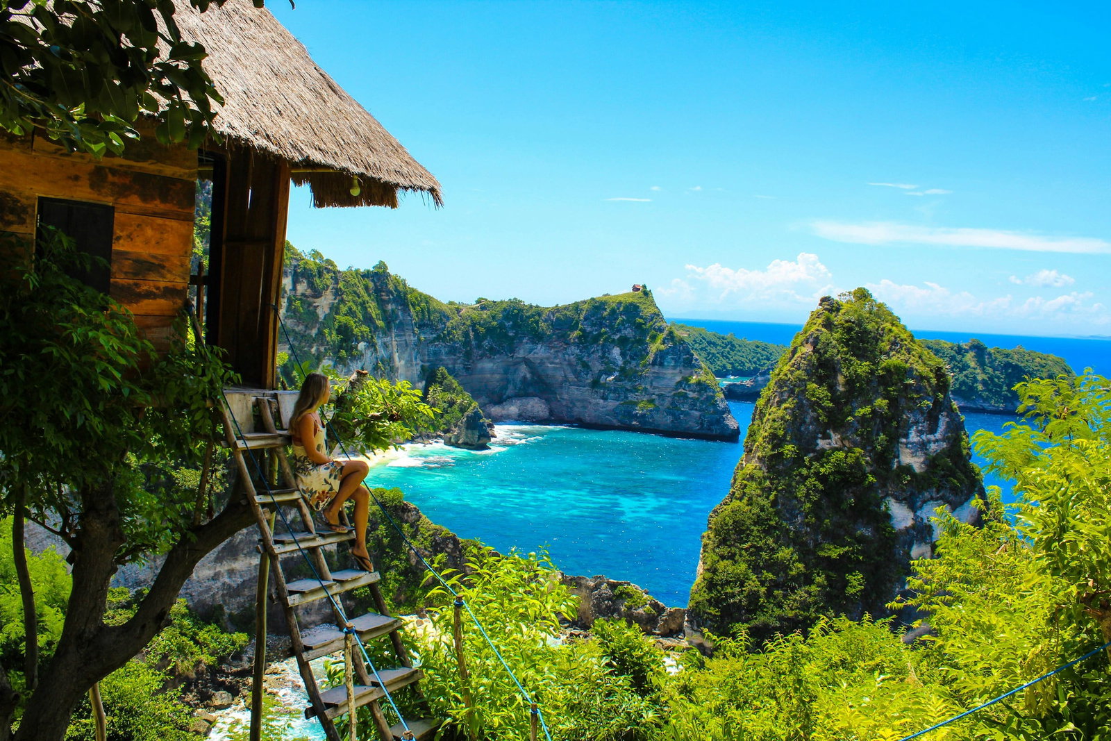 Nusa Penisa Viewpoint in Bali Indonesia
