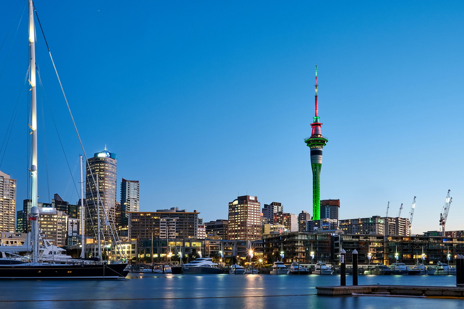 Landscape of Auckland, New Zealand 