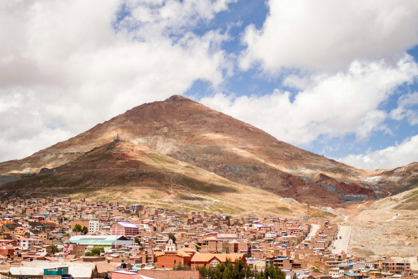 Potosí Mountain and village in Bolivia