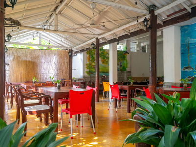 Restaurant in Sri Lanka Hostel