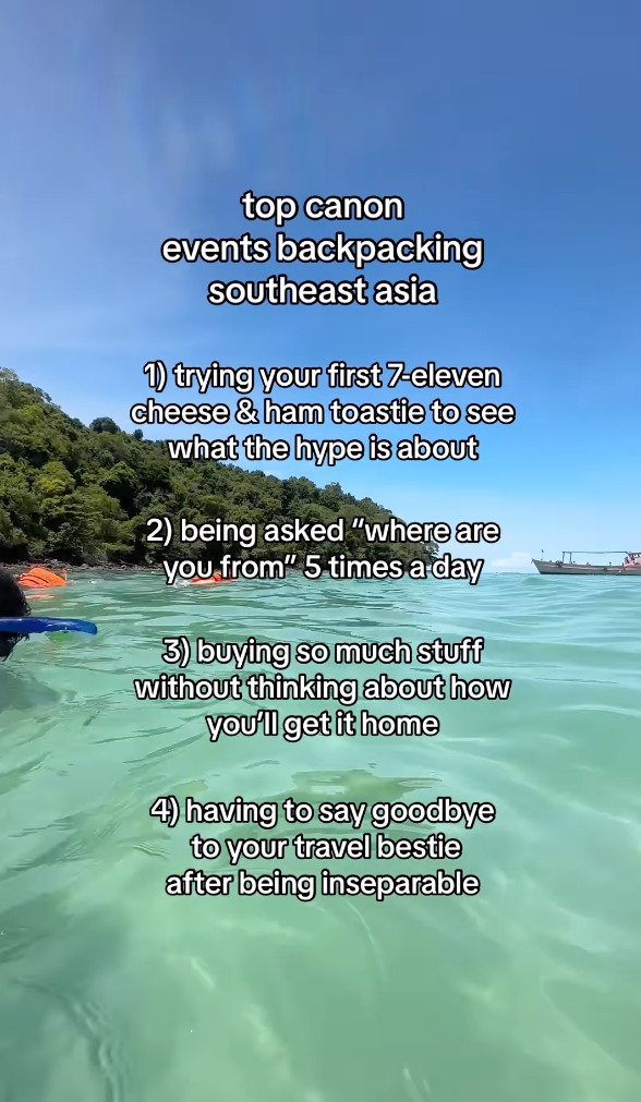 Top canon events backpacking Southeast Asia Instagram reel