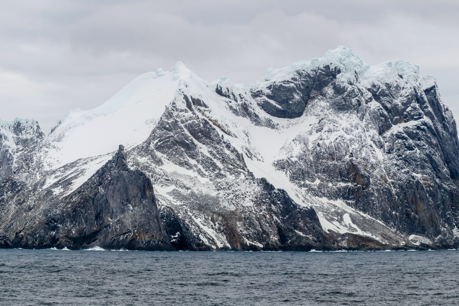 The icy South Shetland Islands in Antarctica