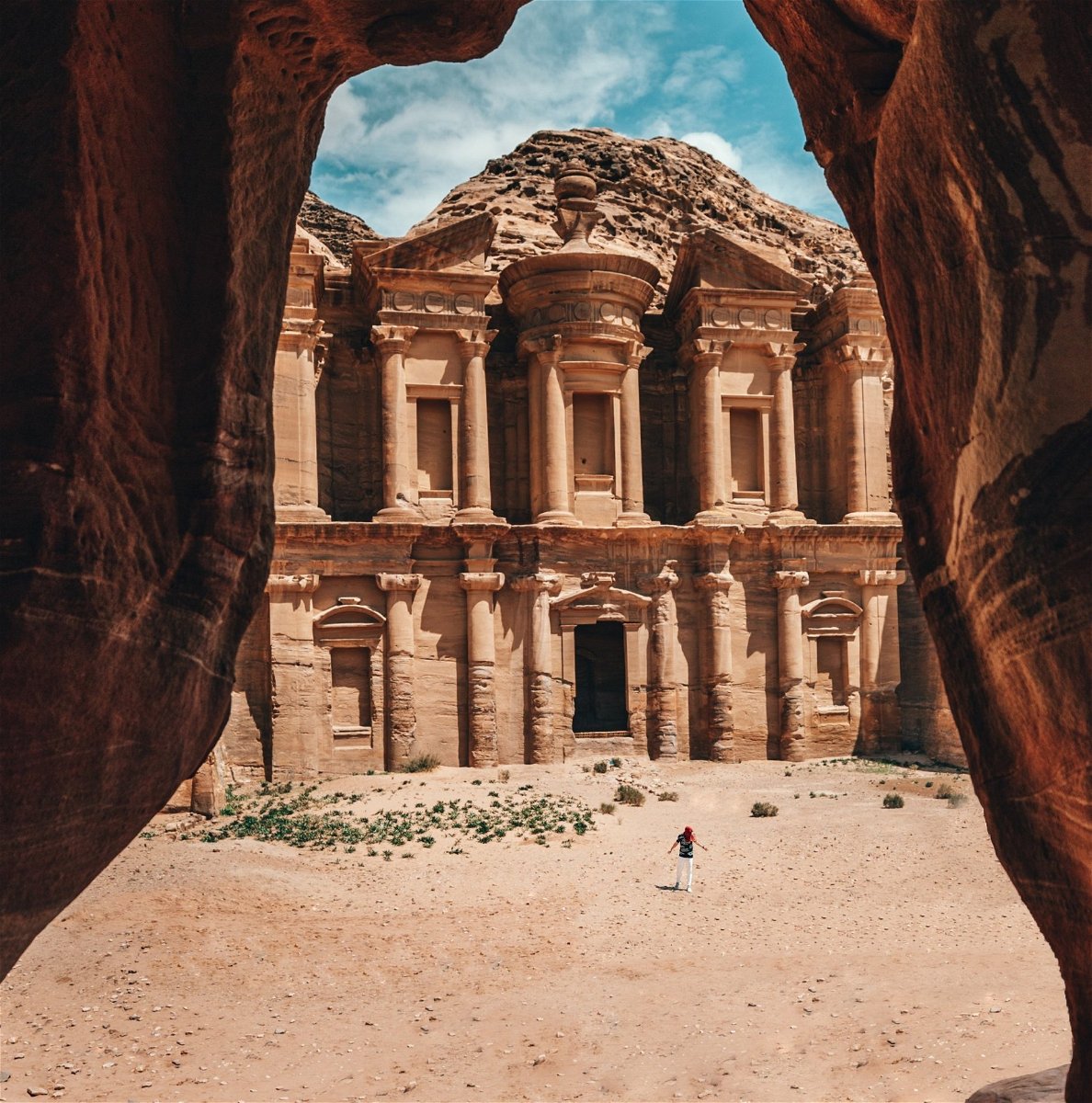 View of The Treasury in Petra
