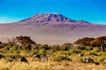 Mount kilimanjaro in Tanzania Africa