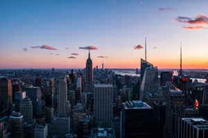 New York Skyline in USA