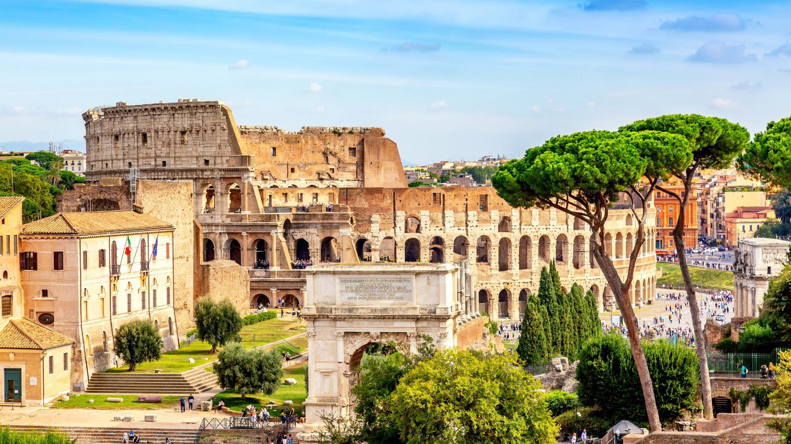 The Colosseum in Rome