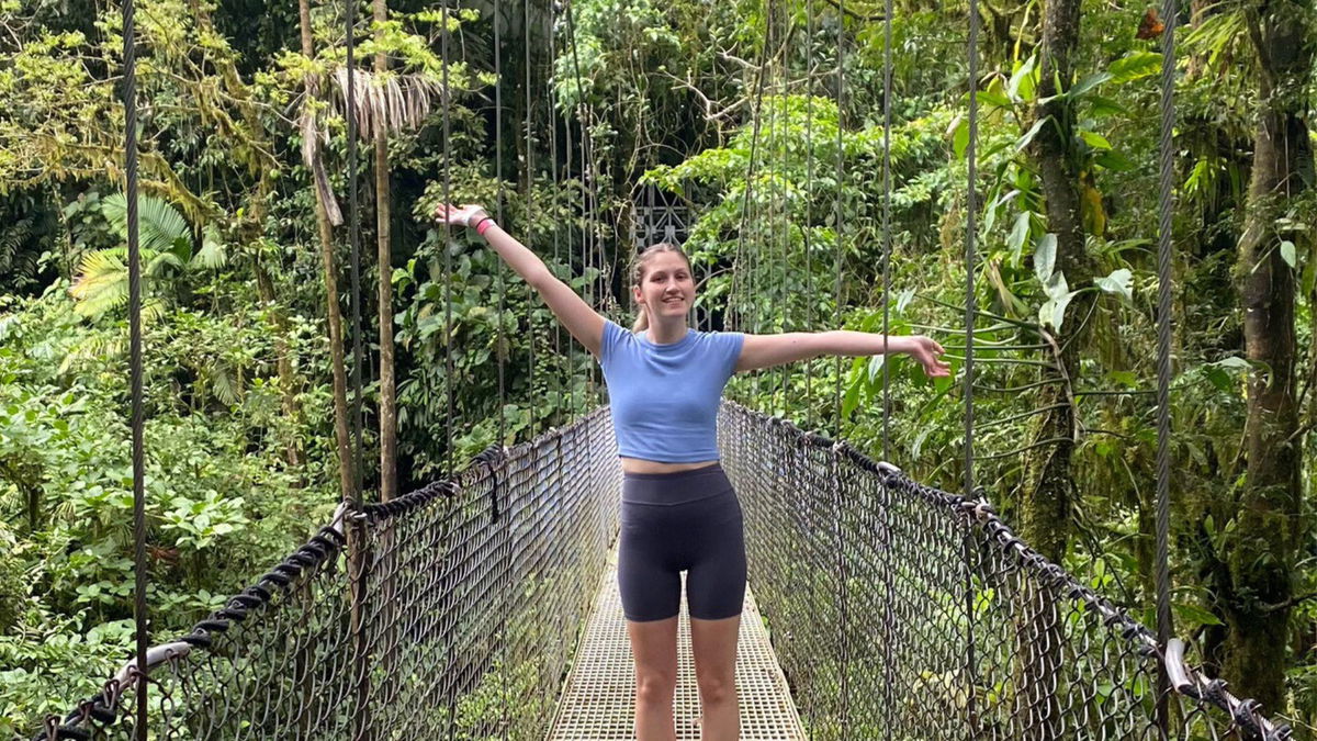 Traveller in Costa Rica