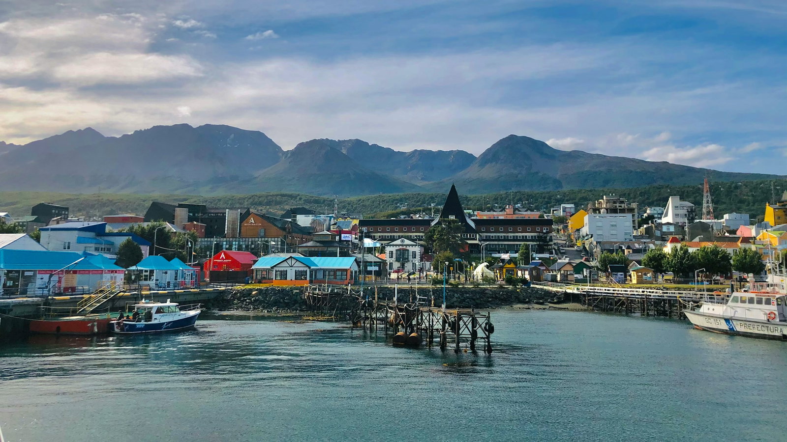 Ushuaia town in Argentina