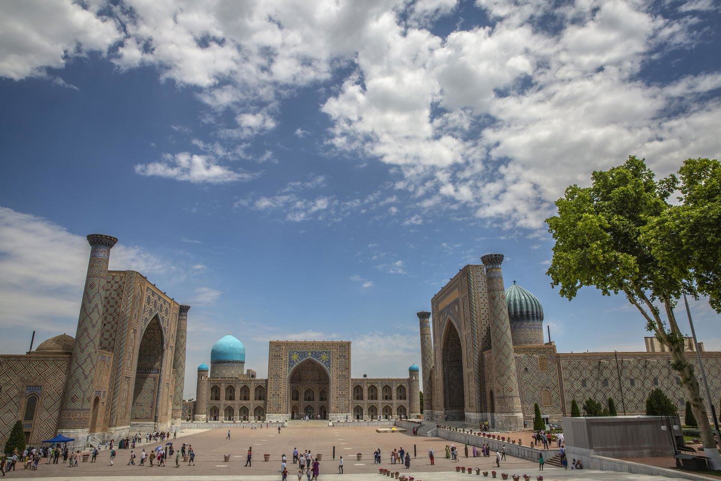 Uzbekistan Bukhara Kaylan Mosque in Central Asia