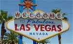 The famous 'Welcome to Las Vegas' sign