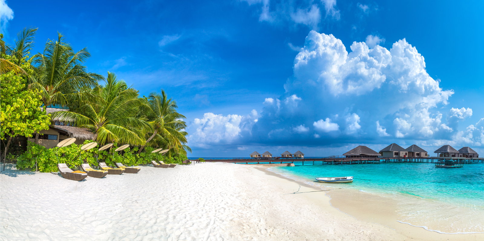 Beach in the maldives