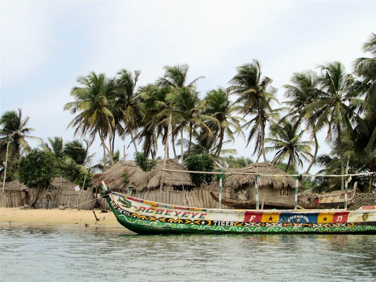Local village in Ghana